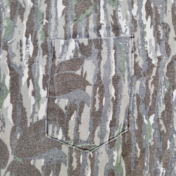 Vintage 90s Spartan RealTree Shirt Large 21x31 Brown Green - Picture 9 of 12